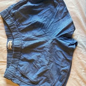 Madewell pull on  chambray  short